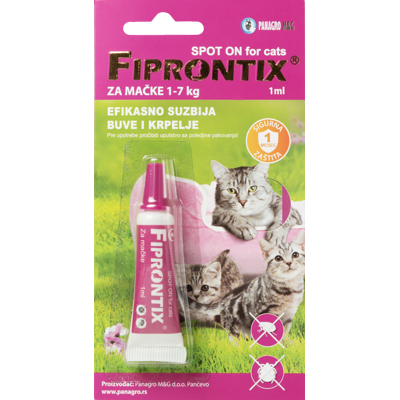 Fiprontix Spot On za mačke