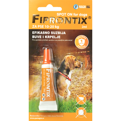 Fiprontix Spot On za srednje pse